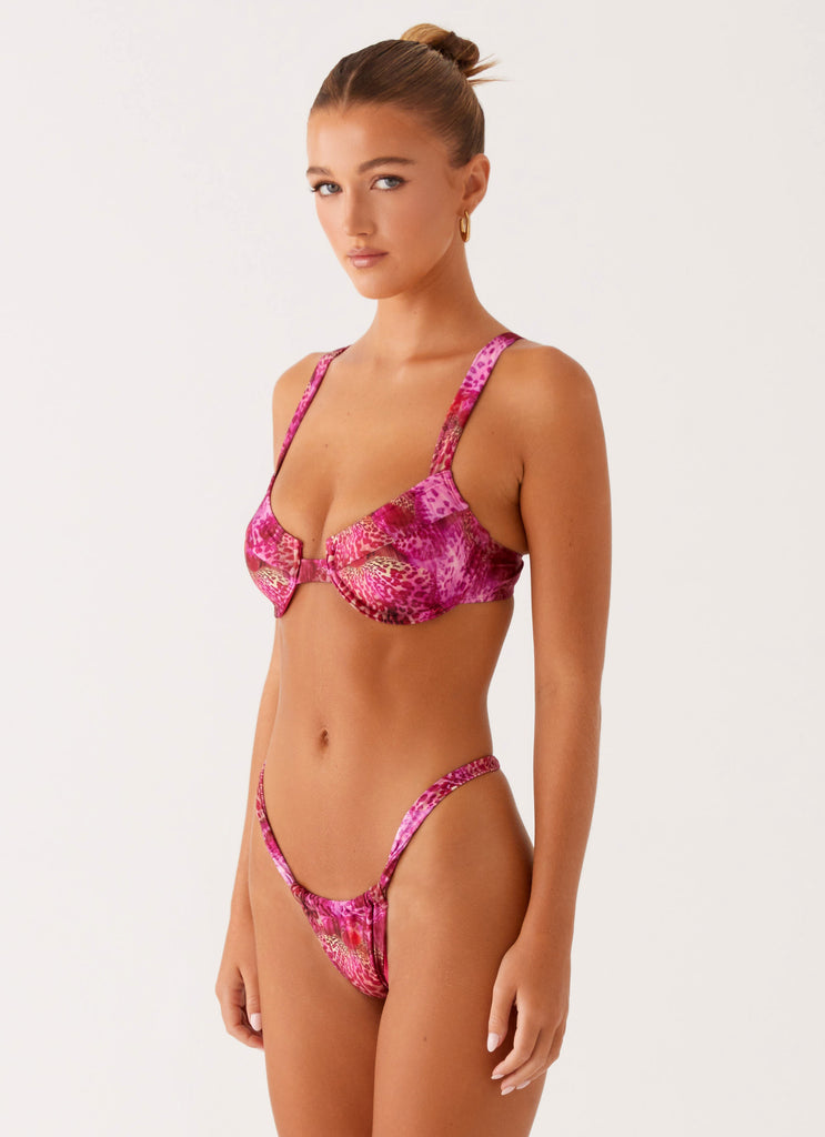 Peppermayo Peppermayo Exclusive - Airlie Balconette Bikini Top - Lavender Lagoon