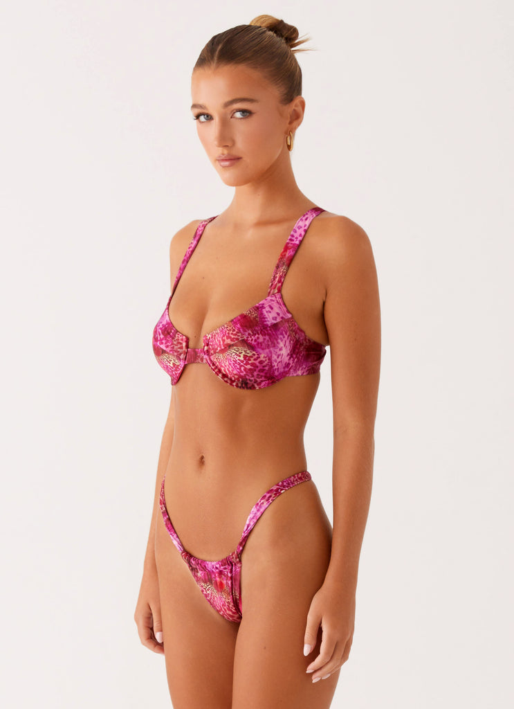Peppermayo Peppermayo Exclusive - Airlie Scrunch Bikini Bottoms - Lavender Lagoon