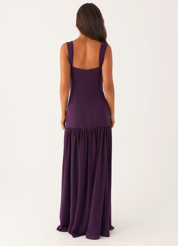 Peppermayo Peppermayo Exclusive - Alberta Maxi Dress - Mulberry