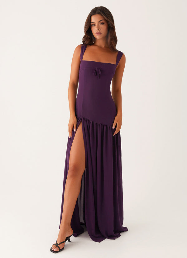 peppermayo Peppermayo Exclusive - Alberta Maxi Dress - Mulberry