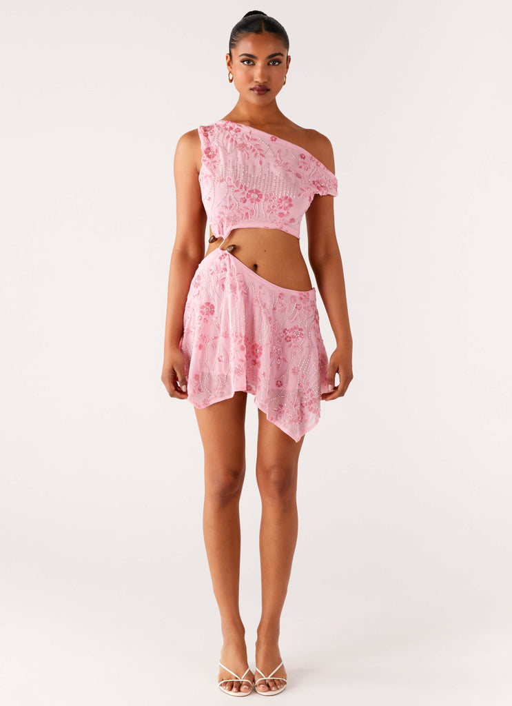 Peppermayo Peppermayo Exclusive - Aletta Sequin Mini Dress - Pink