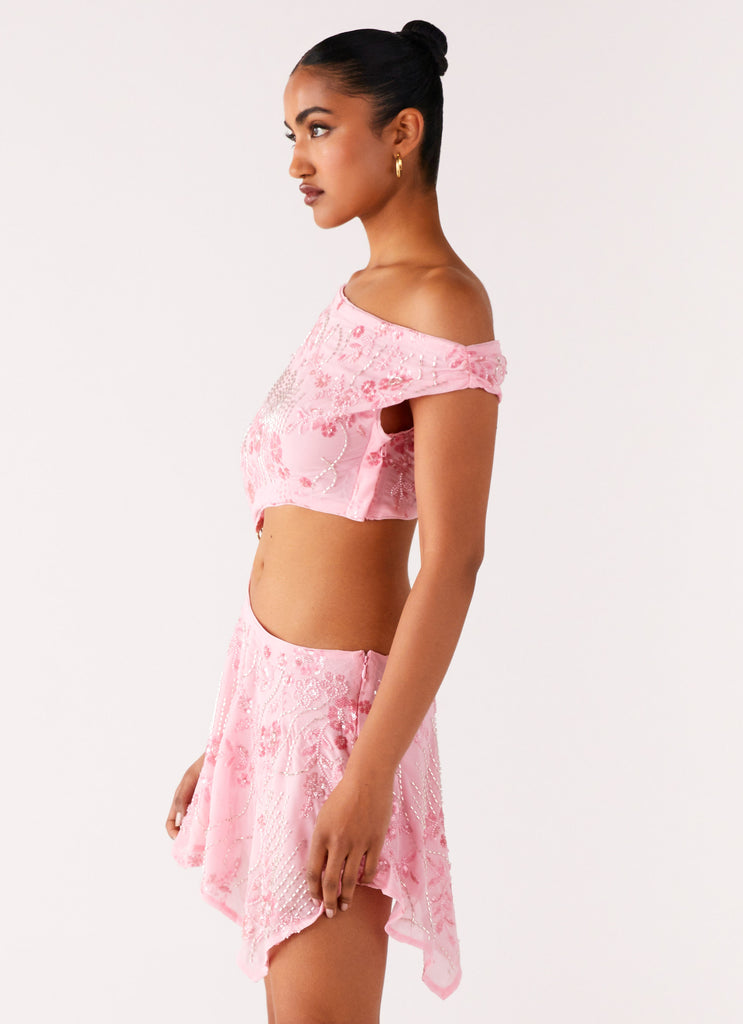 Peppermayo Peppermayo Exclusive - Aletta Sequin Mini Dress - Pink