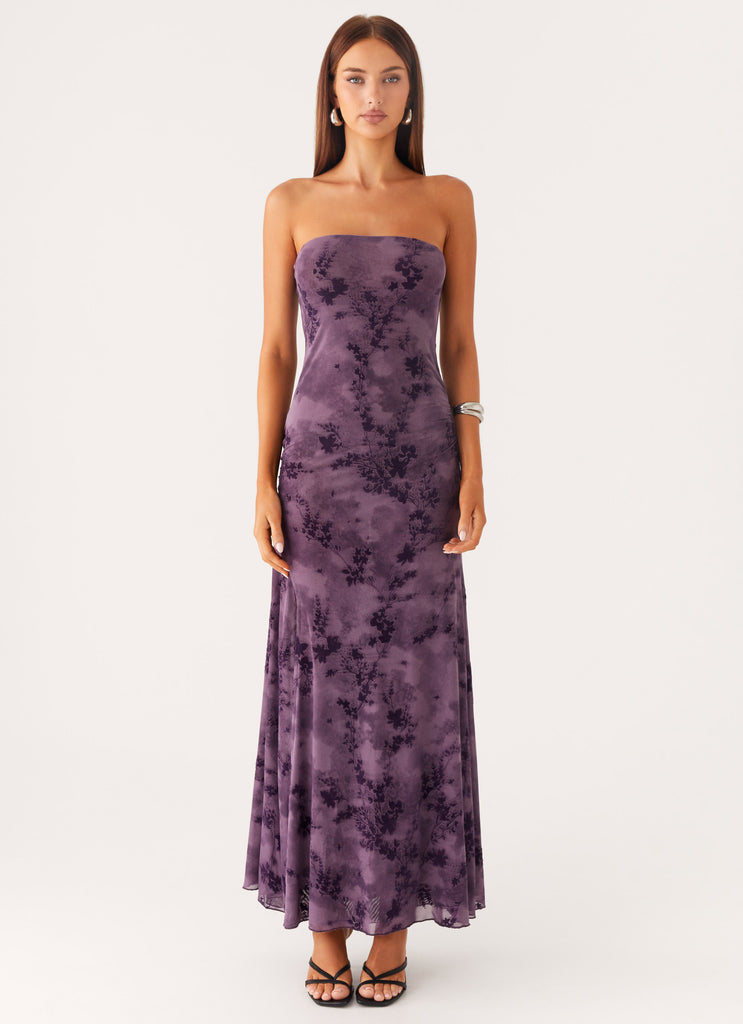 Peppermayo Peppermayo Exclusive - Alexandrite Midi Dress - Purple