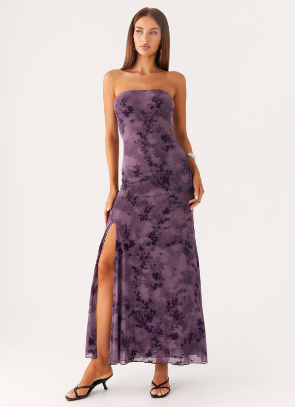 peppermayo Peppermayo Exclusive - Alexandrite Midi Dress - Purple