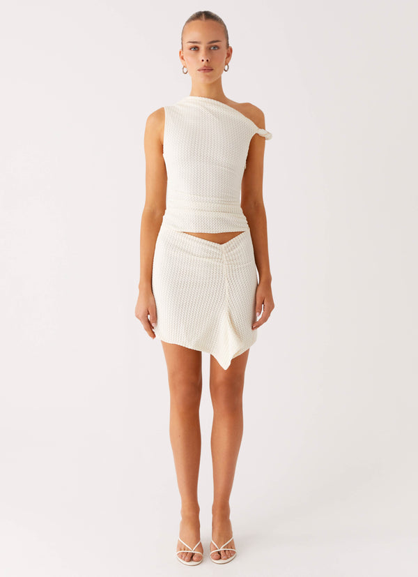 peppermayo Peppermayo Exclusive - Alina Mini Dress - Ivory