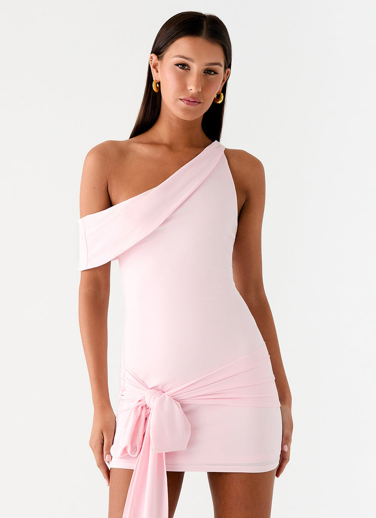 Peppermayo Peppermayo Exclusive - All Day Mini Dress - Baby Pink