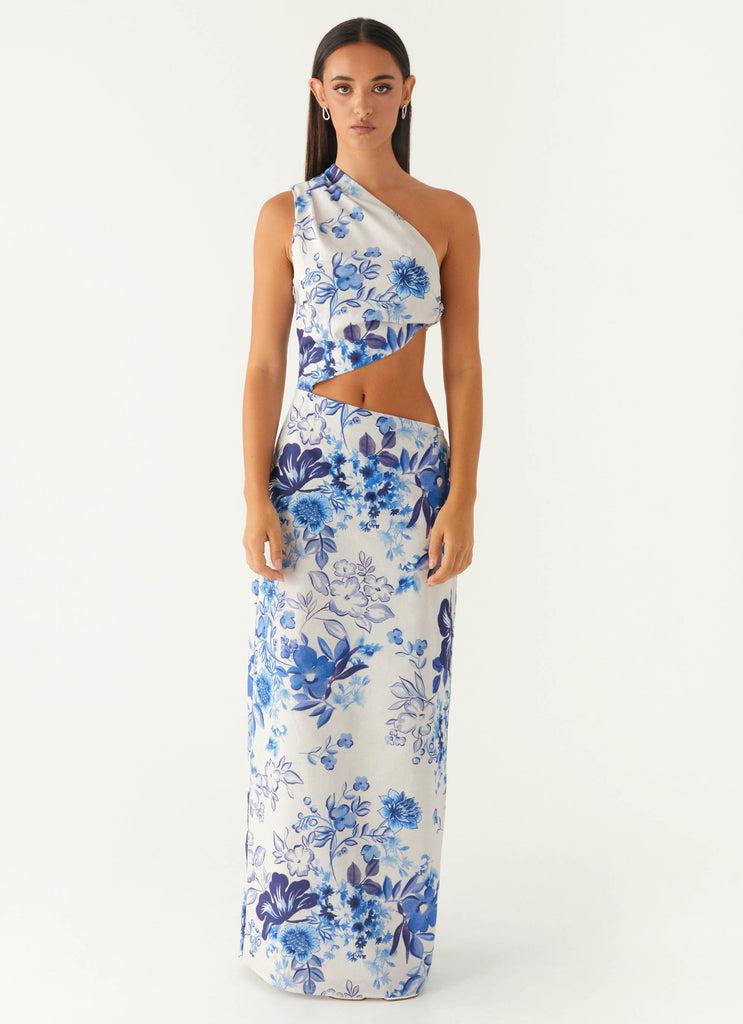 Peppermayo Peppermayo Exclusive - All Summer Long Maxi Dress - Serene Sky Floral