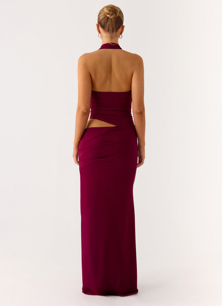 Peppermayo Peppermayo Exclusive - Almost Love Maxi Dress - Plum