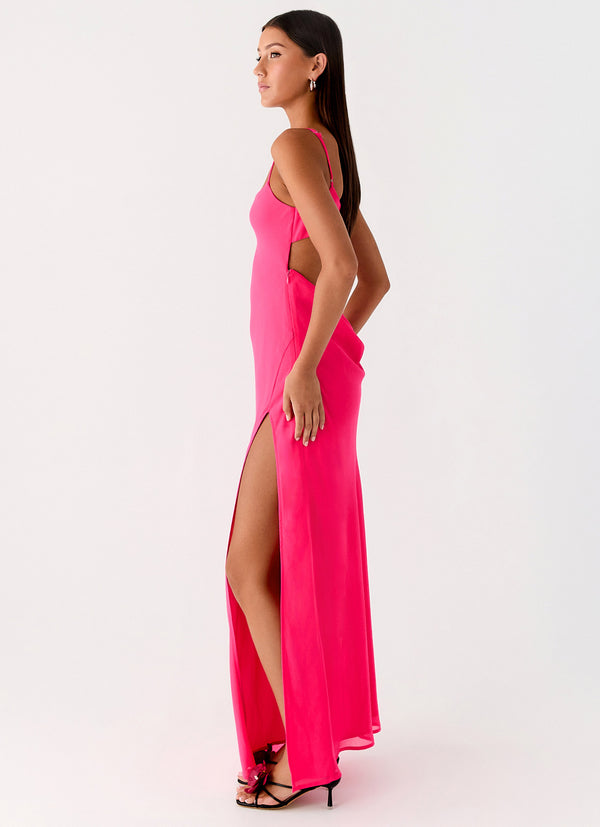 peppermayo Peppermayo Exclusive - Alouette Maxi Dress - Fuchsia