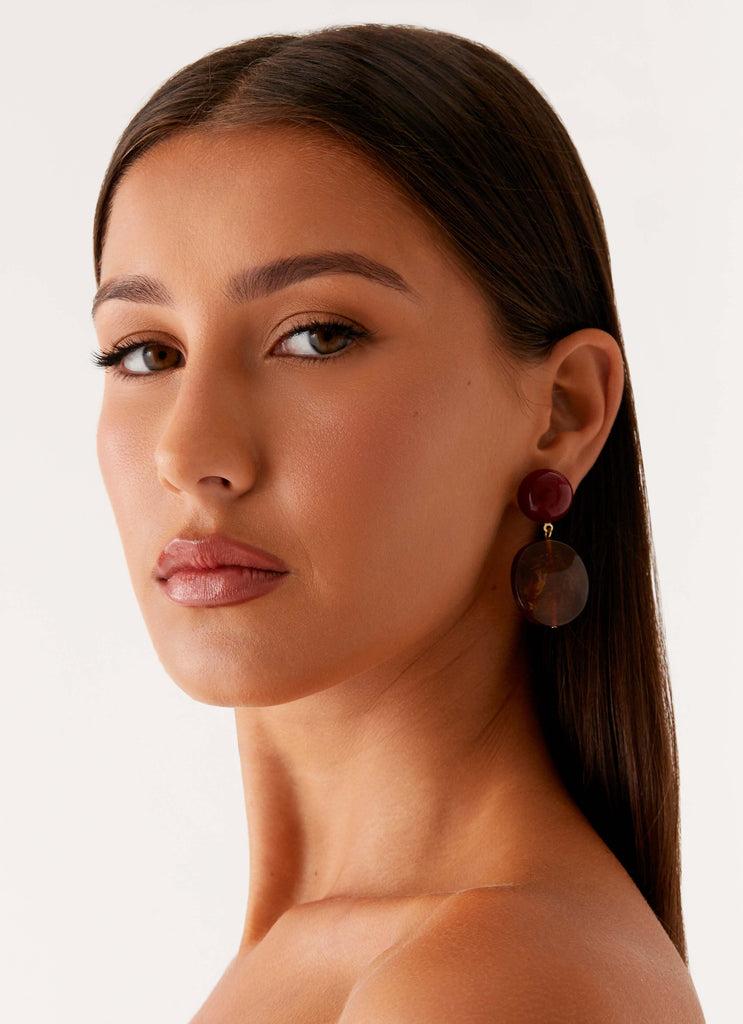 Peppermayo Peppermayo Exclusive - Alton Earrings - Tort