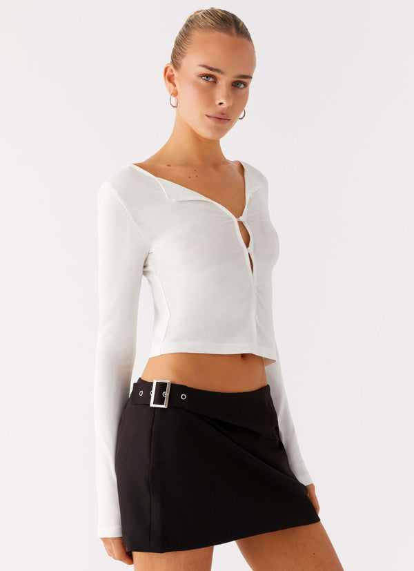 peppermayo Peppermayo Exclusive - Aluna Mini Skirt - Black