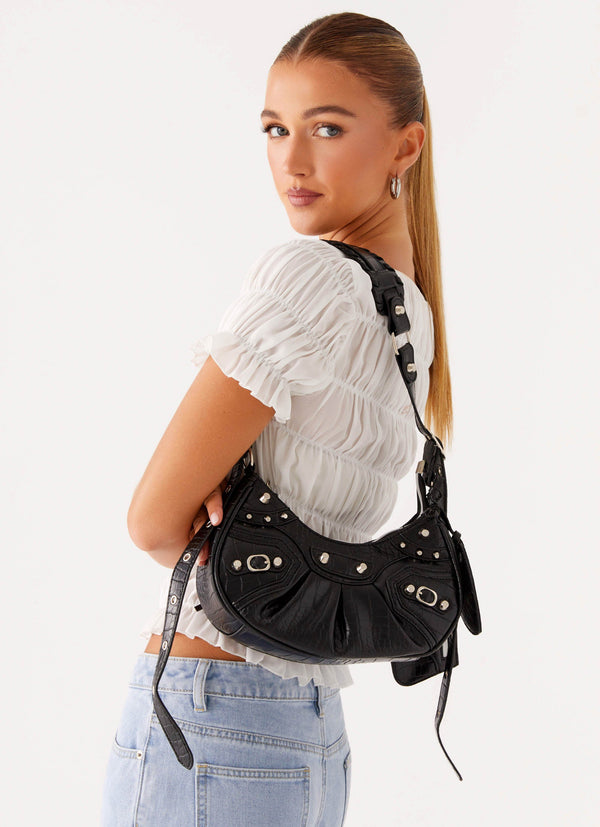 peppermayo Peppermayo Exclusive - Amalie Shoulder Bag - Black