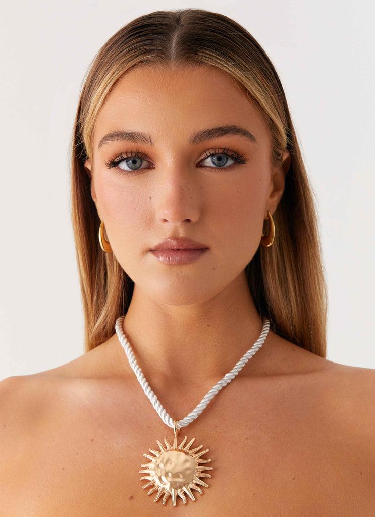 Peppermayo Peppermayo Exclusive - Amber Necklace - Gold
