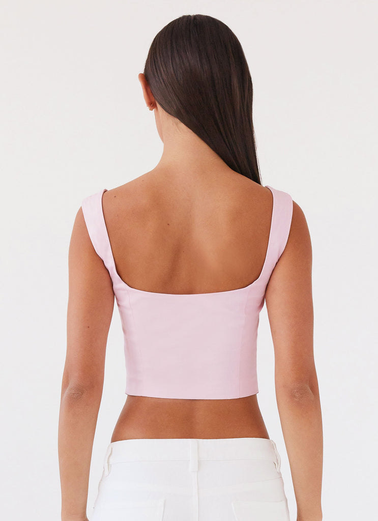 Peppermayo Peppermayo Exclusive - Ambretta Corset Top - Pink