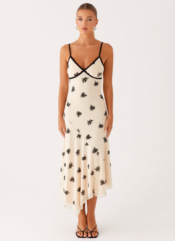 peppermayo Peppermayo Exclusive - Amelia Midi Dress - Nude