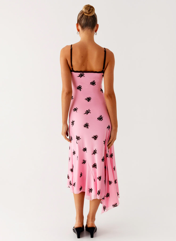 Peppermayo Peppermayo Exclusive - Amelia Midi Dress - Pink