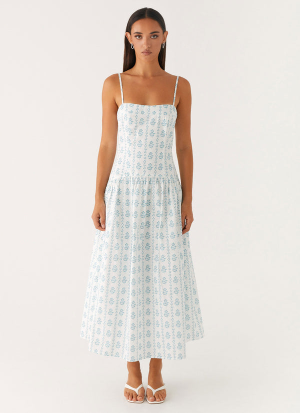 peppermayo Peppermayo Exclusive - Amelie Midi Dress - Sweet Daydream Print