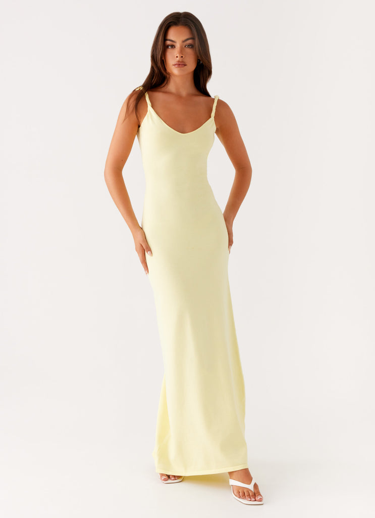 Peppermayo Peppermayo Exclusive - Anastasia Maxi Dress - Yellow