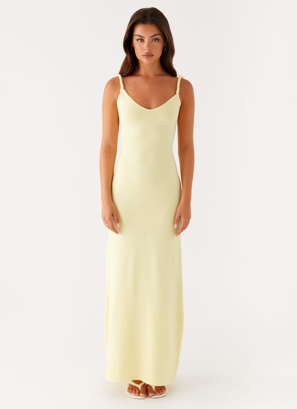 peppermayo Peppermayo Exclusive - Anastasia Maxi Dress - Yellow