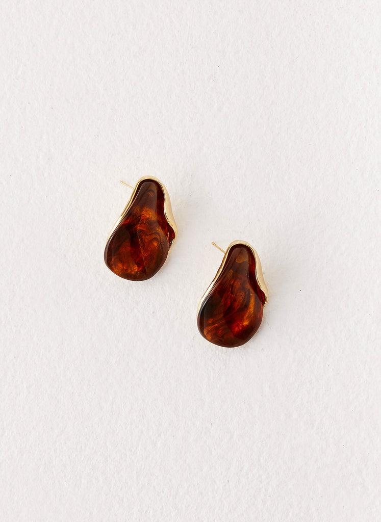 Peppermayo Peppermayo Exclusive - Andra Earrings - Tort