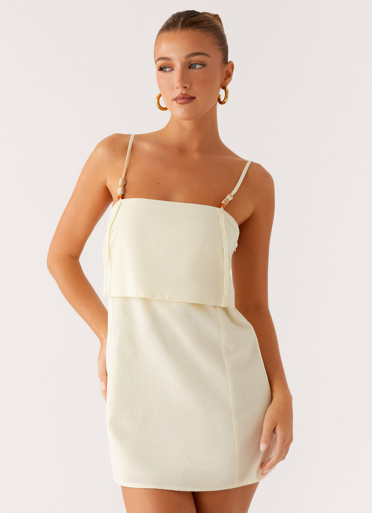 Peppermayo Peppermayo Exclusive - Andres Mini Dress - Butter