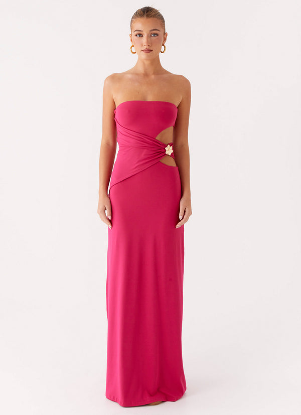 peppermayo Peppermayo Exclusive - Anetta Maxi Dress - Fuchsia