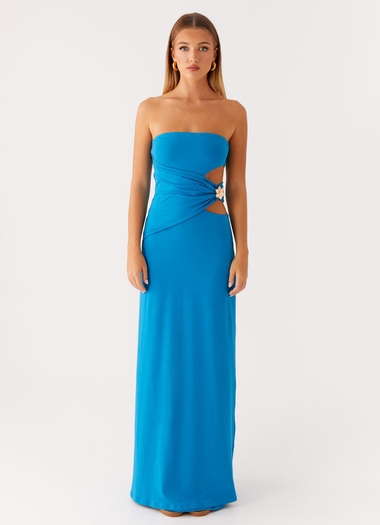 Peppermayo Peppermayo Exclusive - Anetta Maxi Dress - Royal Blue
