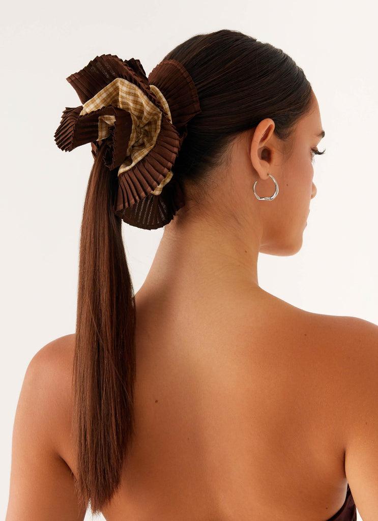 Peppermayo Peppermayo Exclusive - Angeline Scrunchie - Brown
