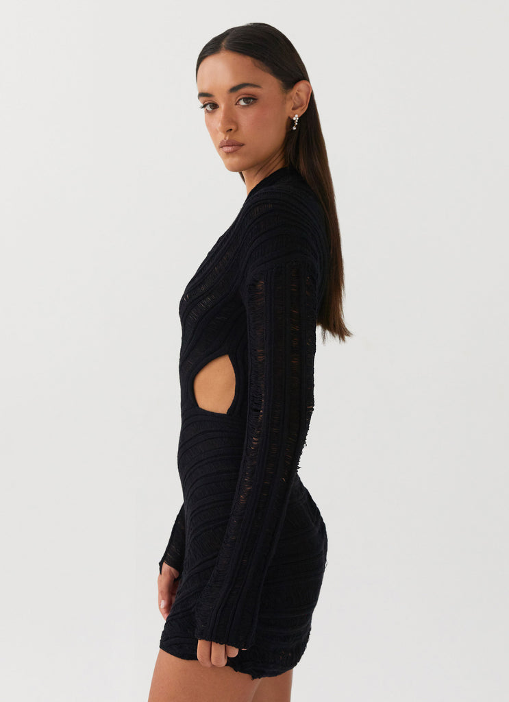 Peppermayo Peppermayo Exclusive - Angels Wing Dress - Black