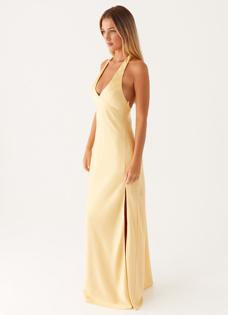 Peppermayo Peppermayo Exclusive - Angie Maxi Dress - Yellow