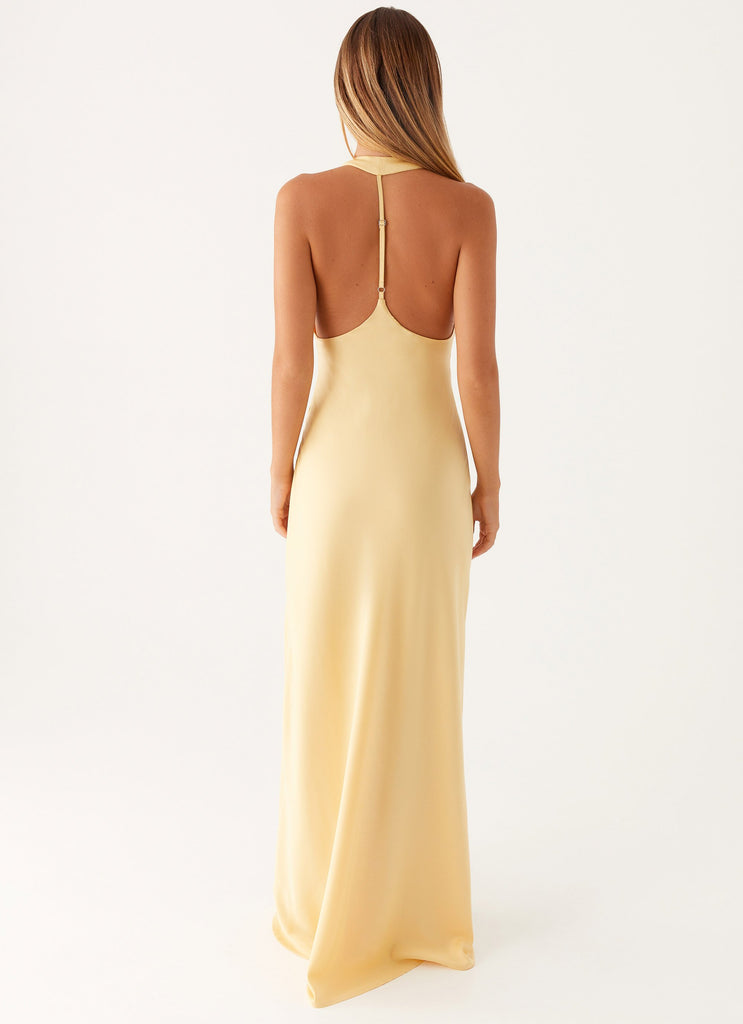 Peppermayo Peppermayo Exclusive - Angie Maxi Dress - Yellow