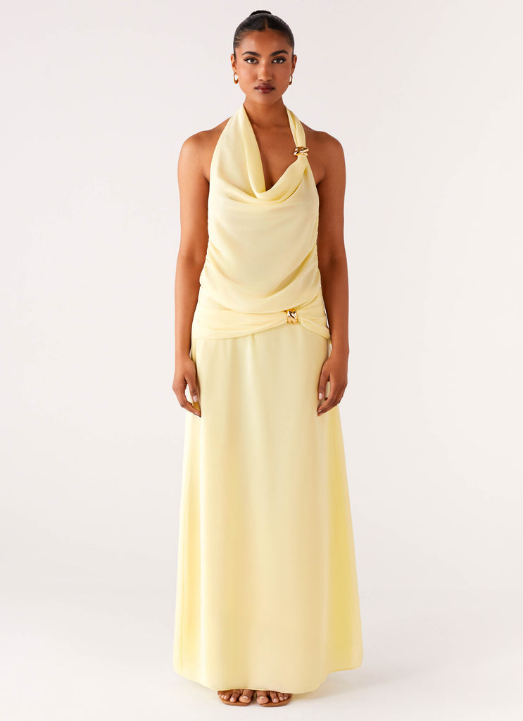 Peppermayo Peppermayo Exclusive - Anuhea Maxi Skirt - Yellow