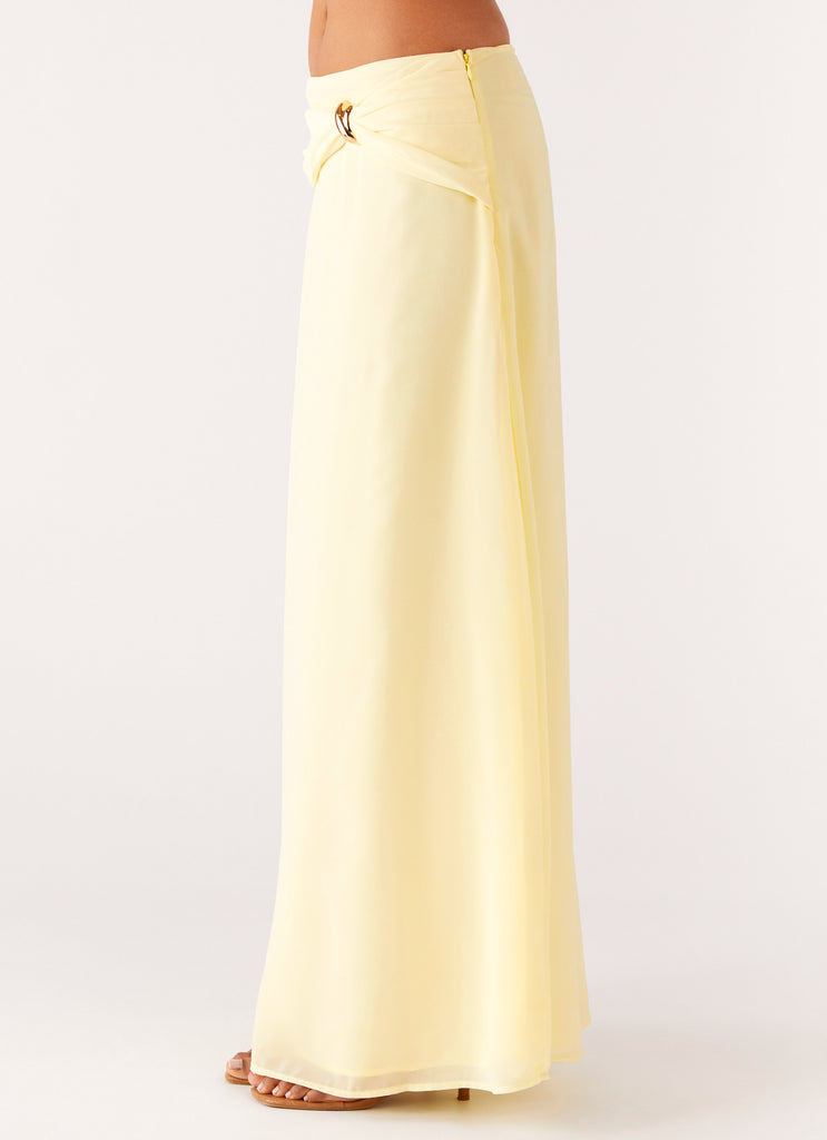 Peppermayo Peppermayo Exclusive - Anuhea Maxi Skirt - Yellow