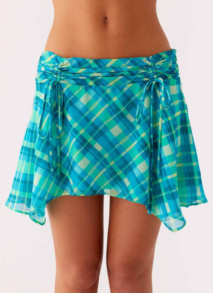 Peppermayo Peppermayo Exclusive - Ariette Mini Skirt - Green Check
