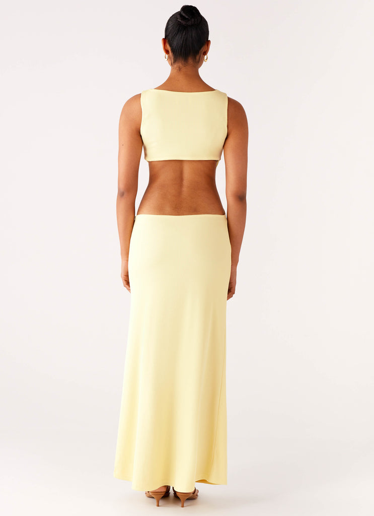 Peppermayo Peppermayo Exclusive - Aruba Hardware Maxi Dress - Yellow
