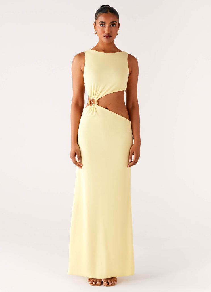 Peppermayo Peppermayo Exclusive - Aruba Hardware Maxi Dress - Yellow