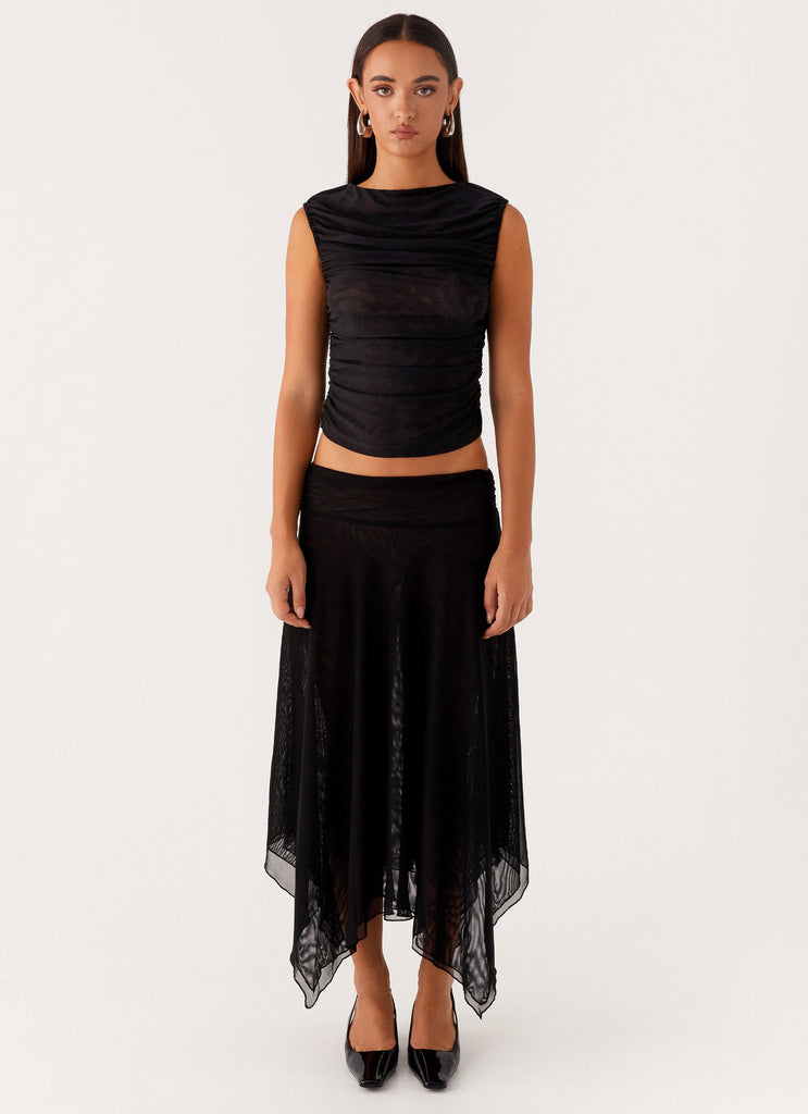 Peppermayo Peppermayo Exclusive - Arwen Midi Skirt - Black