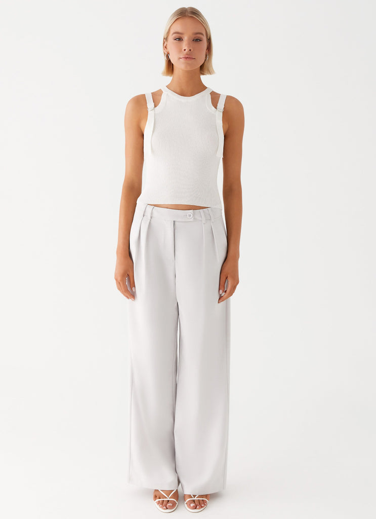 Peppermayo Peppermayo Exclusive - Asha Low Rise Pants - Ivory