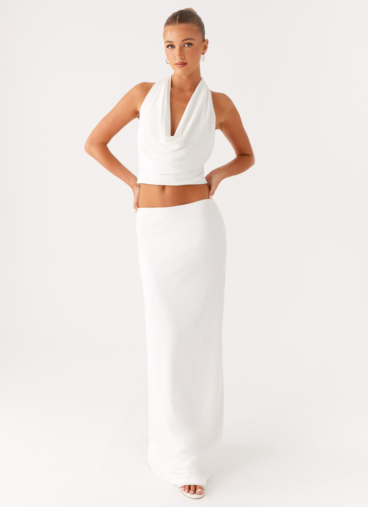 Peppermayo Peppermayo Exclusive - Ashi Maxi Skirt - White