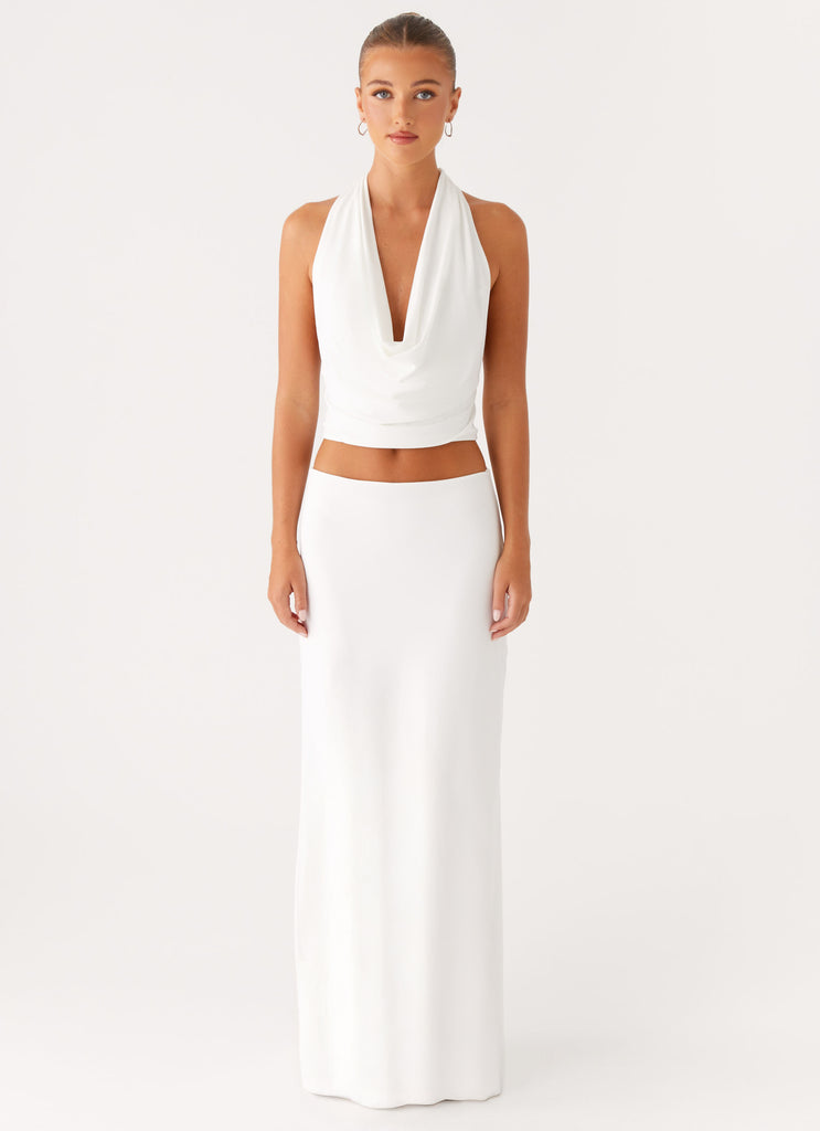 Peppermayo Peppermayo Exclusive - Ashi Maxi Skirt - White