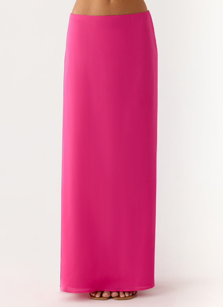 Peppermayo Peppermayo Exclusive - Ashlea Maxi Skirt - Fuchsia