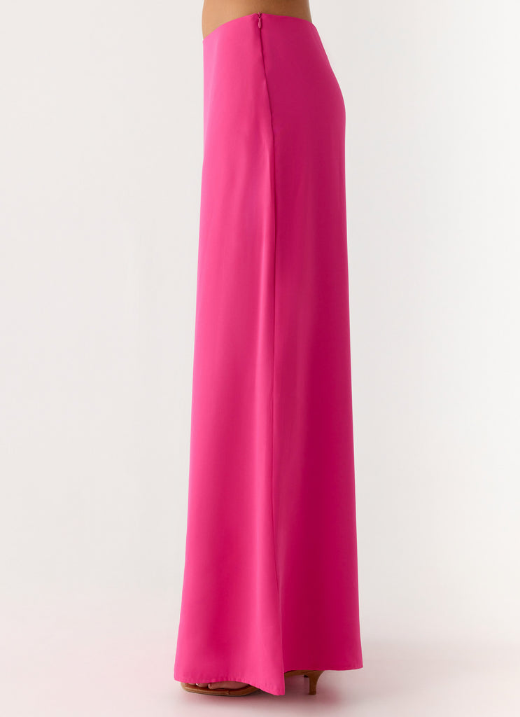 Peppermayo Peppermayo Exclusive - Ashlea Maxi Skirt - Fuchsia