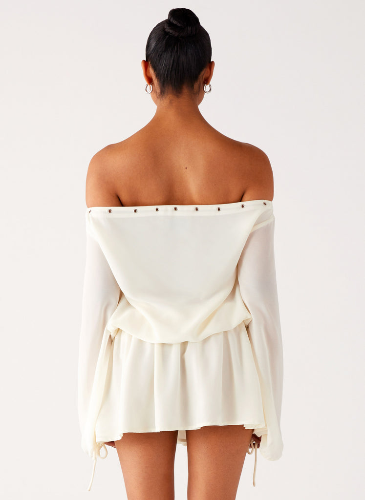 Peppermayo Peppermayo Exclusive - Astaria Mini Dress - Ivory