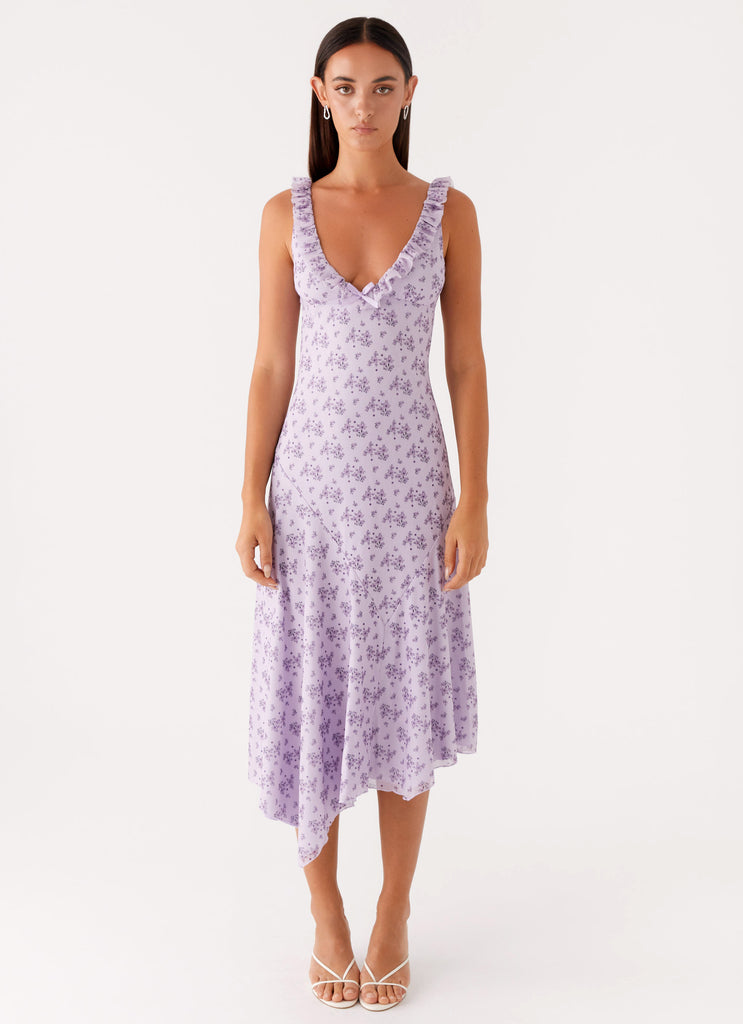 Peppermayo Peppermayo Exclusive - Asteri Midi Dress - Lavender Meadow