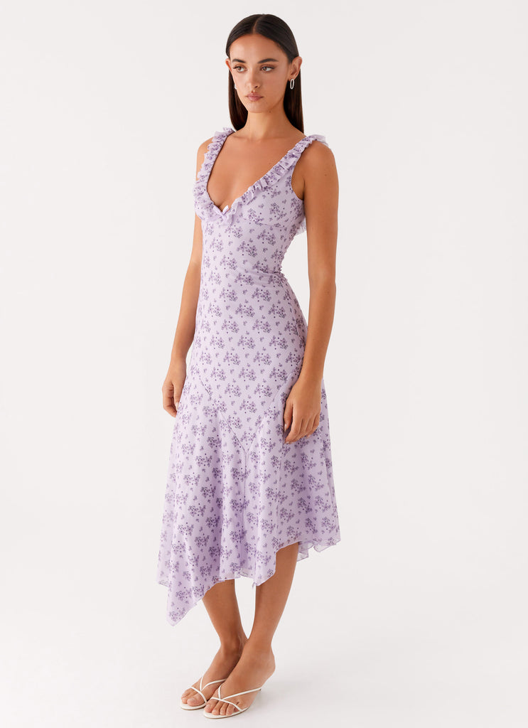 Peppermayo Peppermayo Exclusive - Asteri Midi Dress - Lavender Meadow