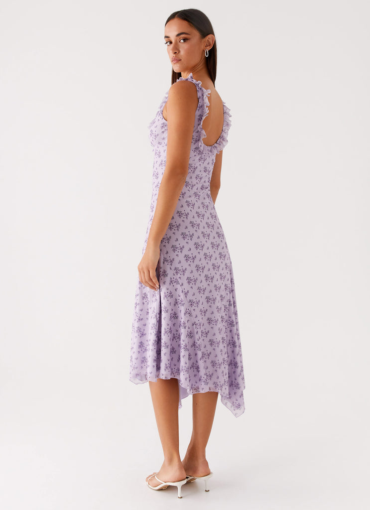 Peppermayo Peppermayo Exclusive - Asteri Midi Dress - Lavender Meadow