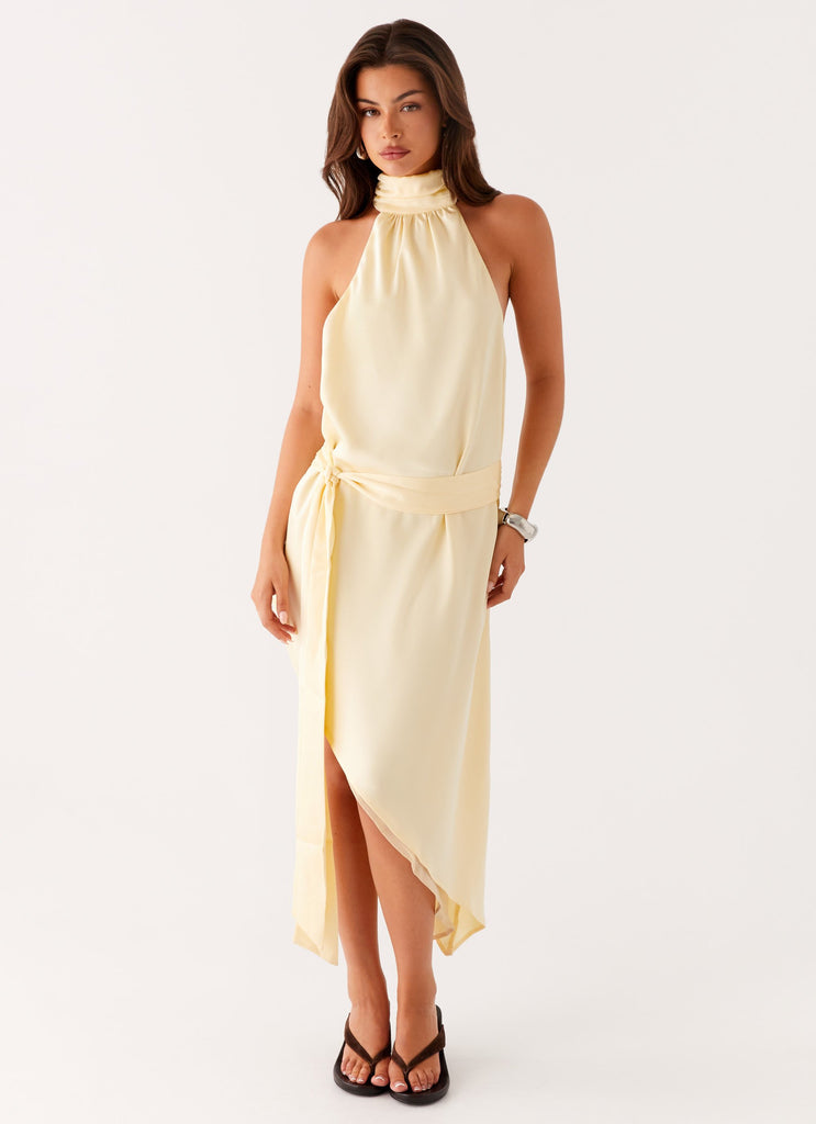 Peppermayo Peppermayo Exclusive - Atlantic Midi Dress - Yellow