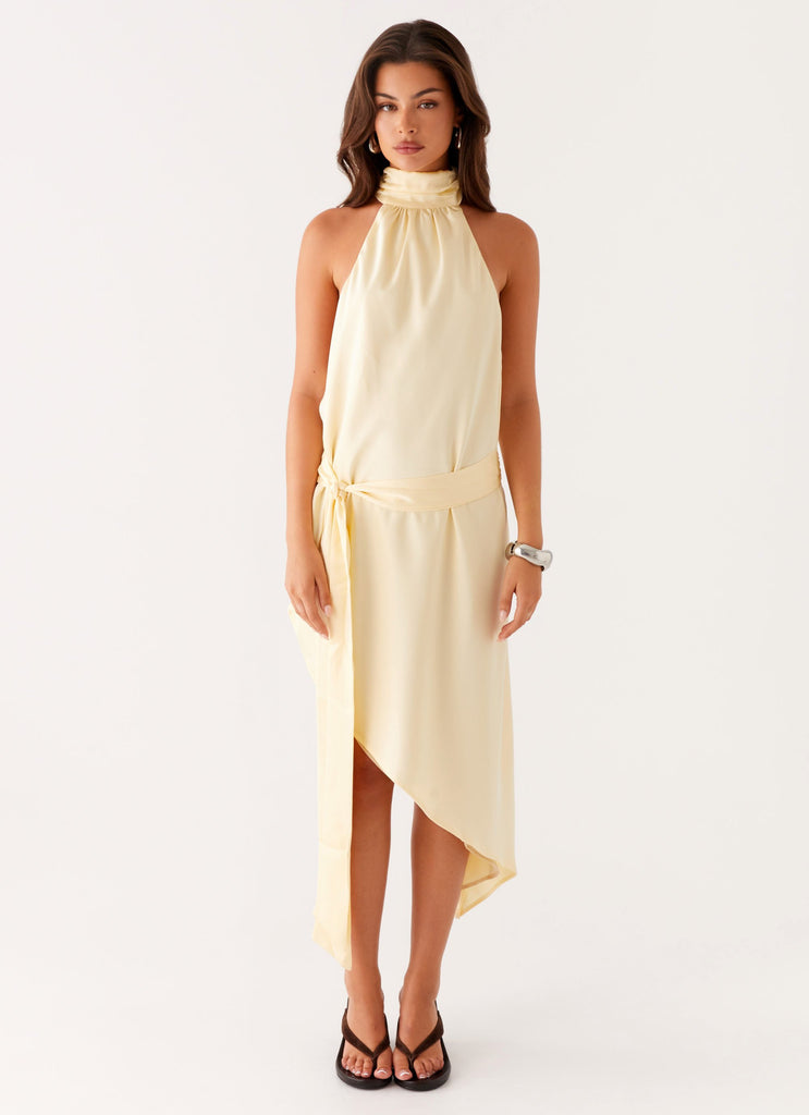 Peppermayo Peppermayo Exclusive - Atlantic Midi Dress - Yellow