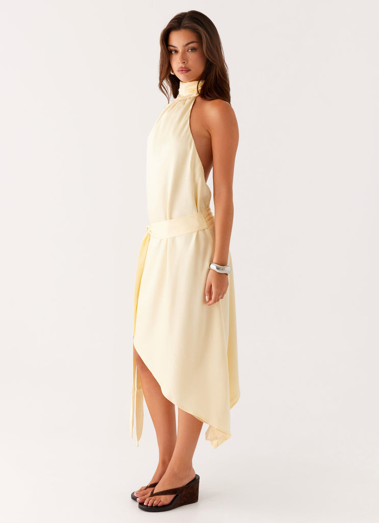 Peppermayo Peppermayo Exclusive - Atlantic Midi Dress - Yellow