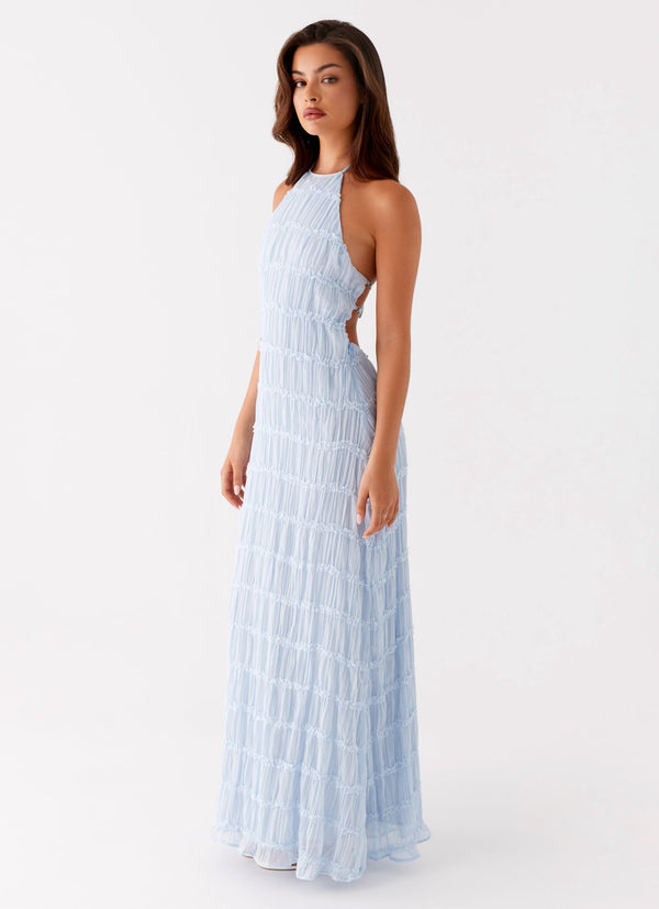 peppermayo Peppermayo Exclusive - Aullie Maxi Dress - Blue